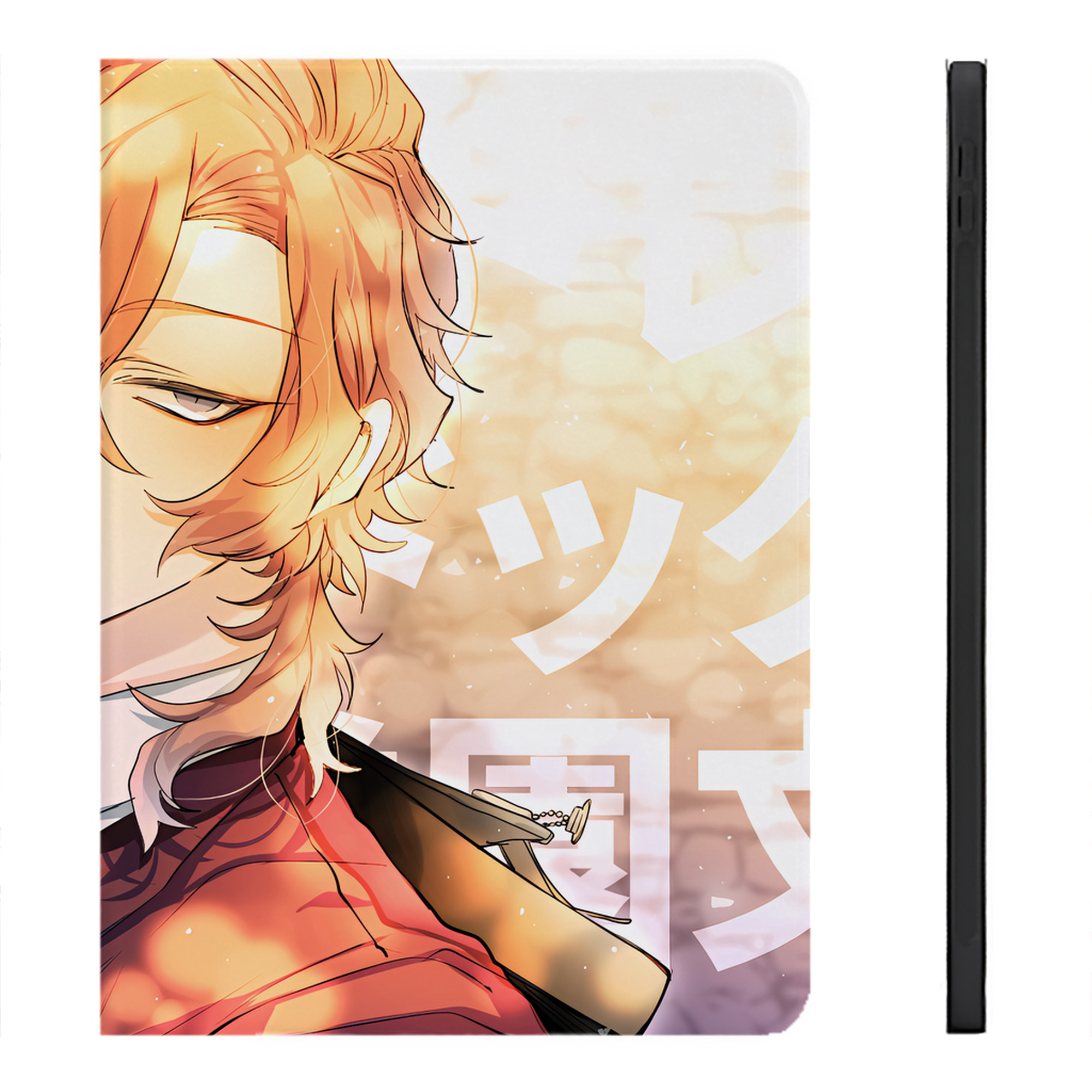 （画像用） 文豪ストレイドッグス Bungo Stray Dogs IPadケース ペンホルダー付き ブックスタイルデザイン
